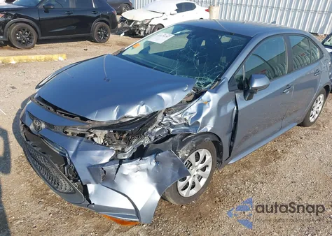 2021 Toyota Corolla Le из США, поврежденный, VIN 5YFEPMAE4MP180422